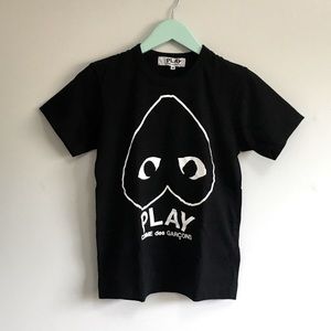 Comme des Garçons Play Upside Down Heart Shirt